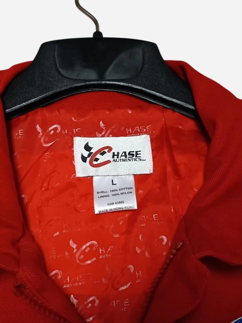 Chase Authentics Multicolor Racing Jacket - Red/Yellow/Green/Blue - Picture 3 of 5